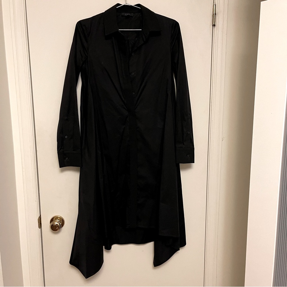 COS size 2 black long shirt